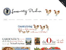 Tablet Screenshot of lowcountryproduce.com